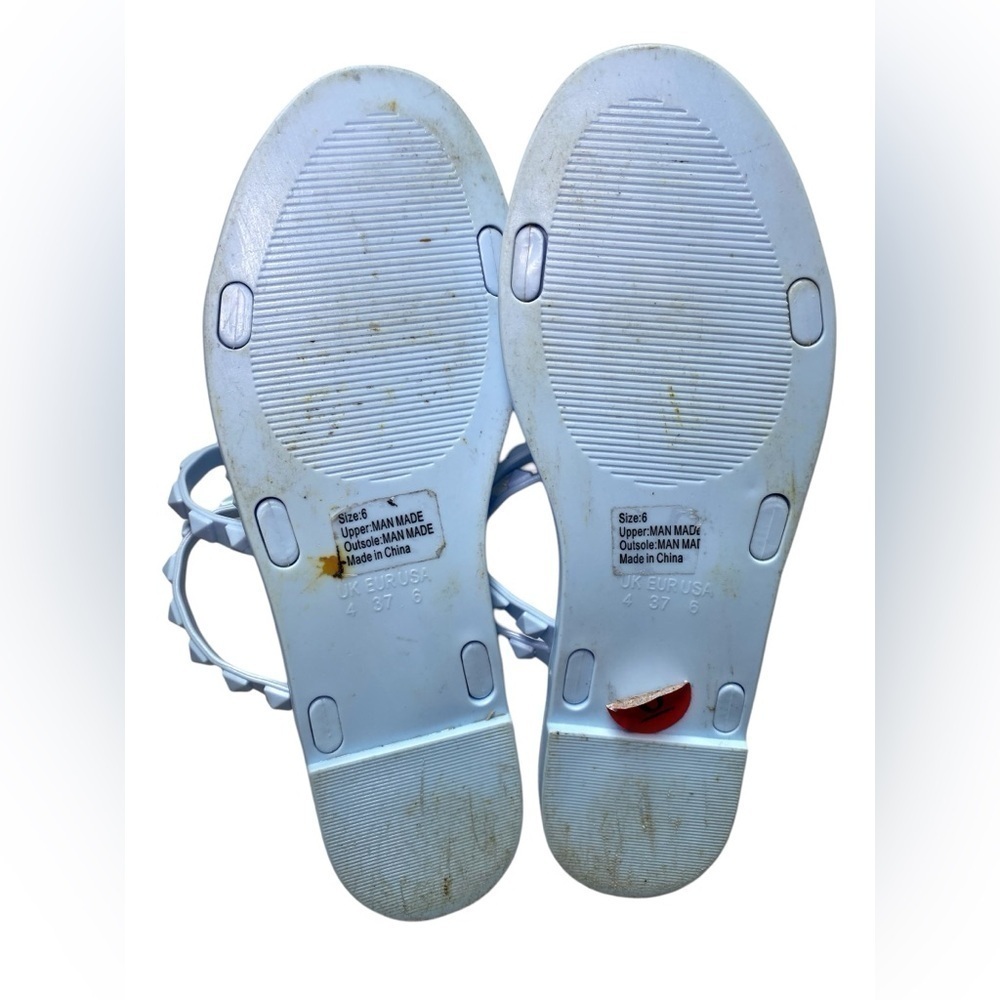 Olivia Miller Blue Sandals - Picture 10 of 12